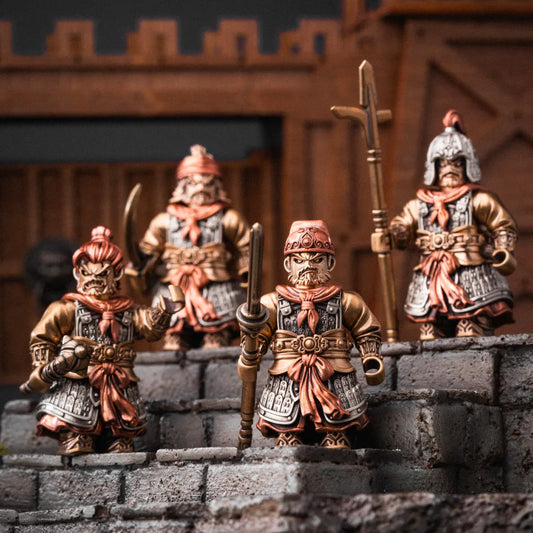 The Unnamed: Song Infantry hero warrior quartet