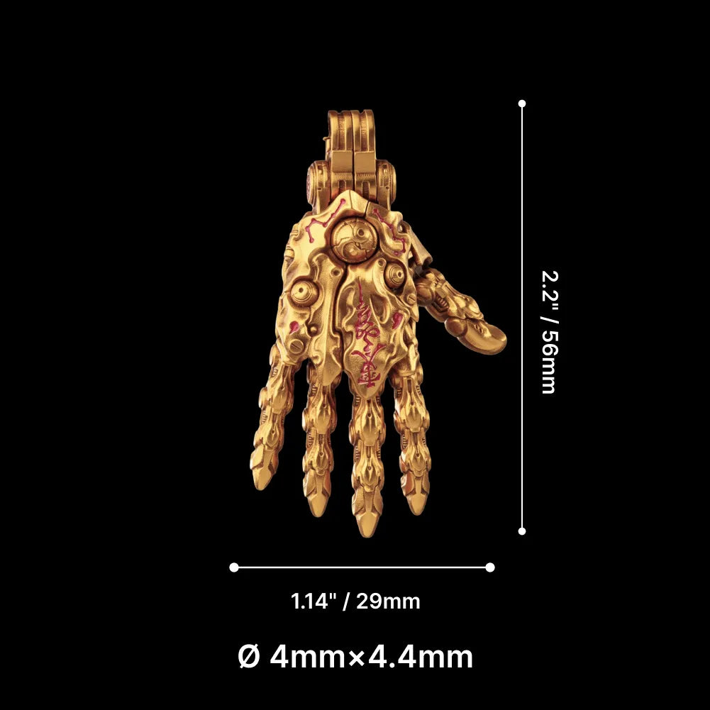 Taoist Mechanical Hand Pendant