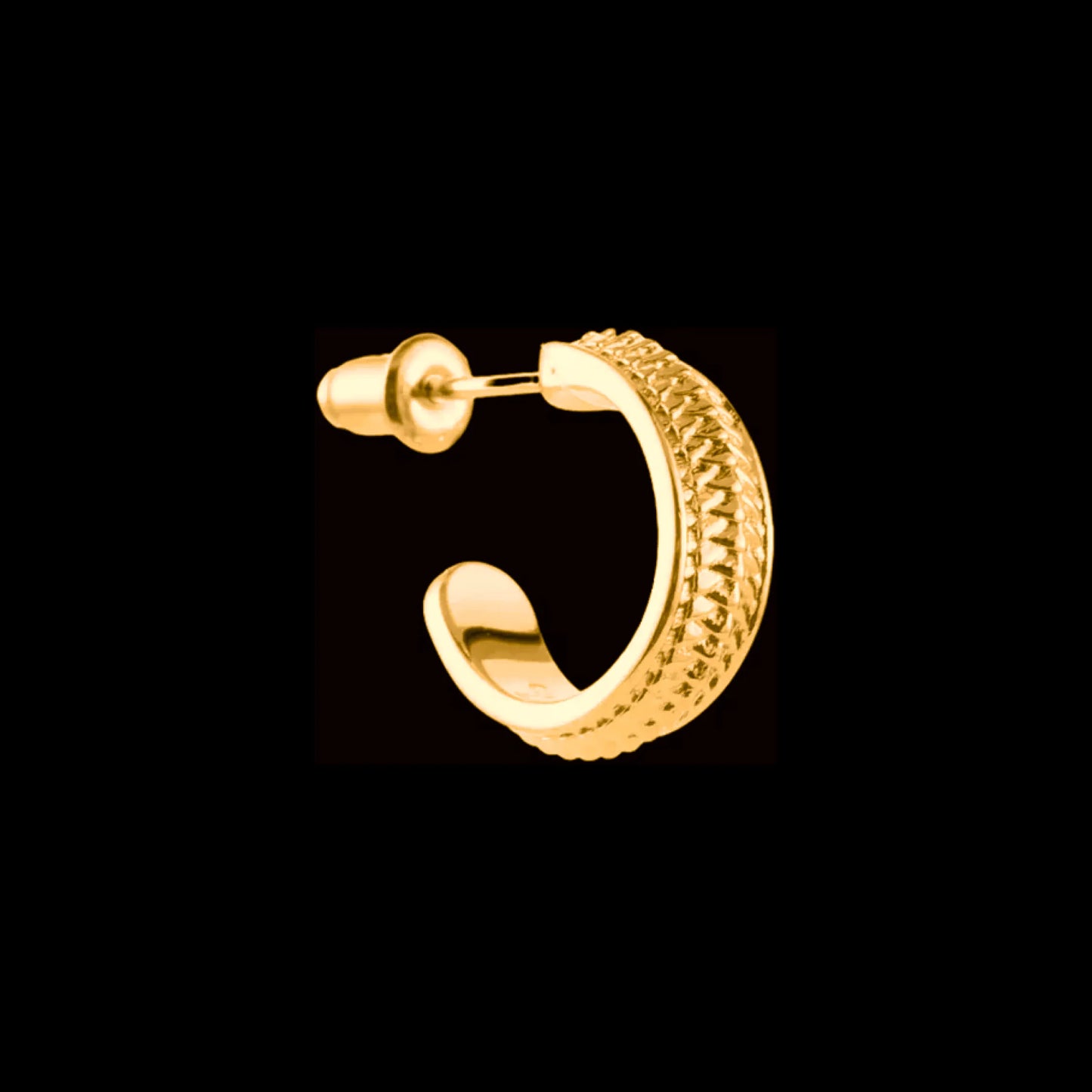 Snake Scale Stud Earrings