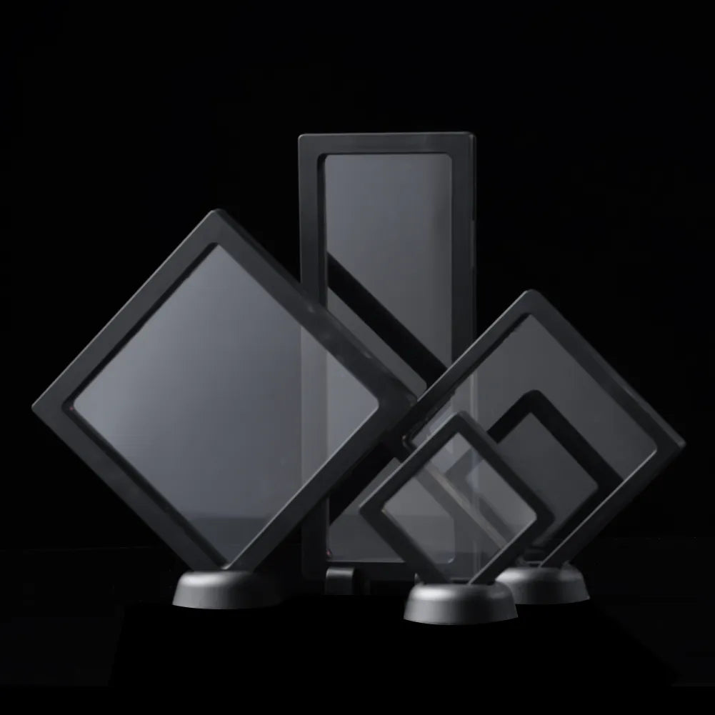 3D Floating Display Case With Round Base Option Details 06