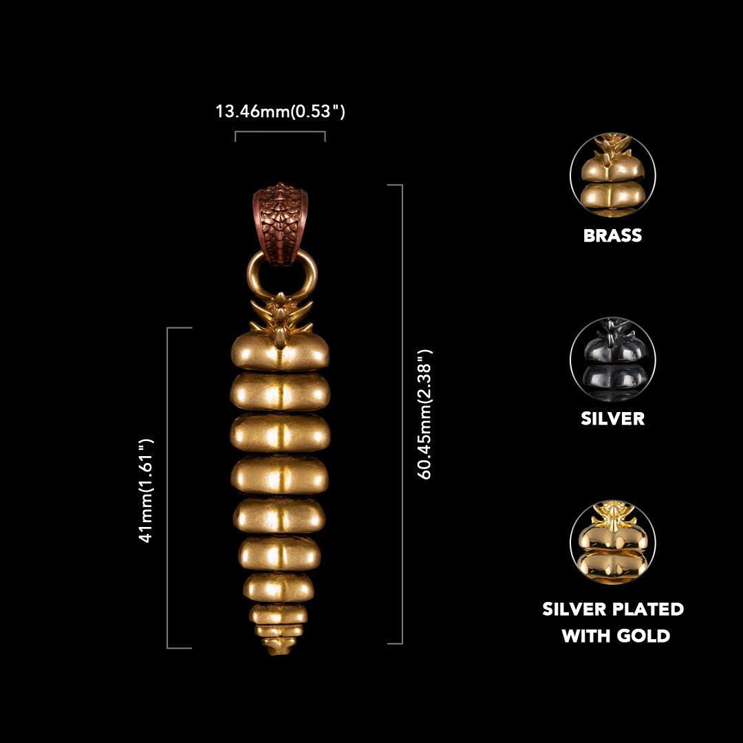 Rattlesnake Tail Pendant