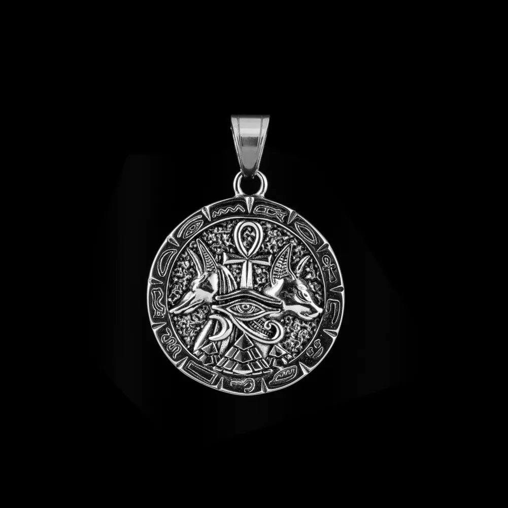 Anubis Ankh Pendant Details 02