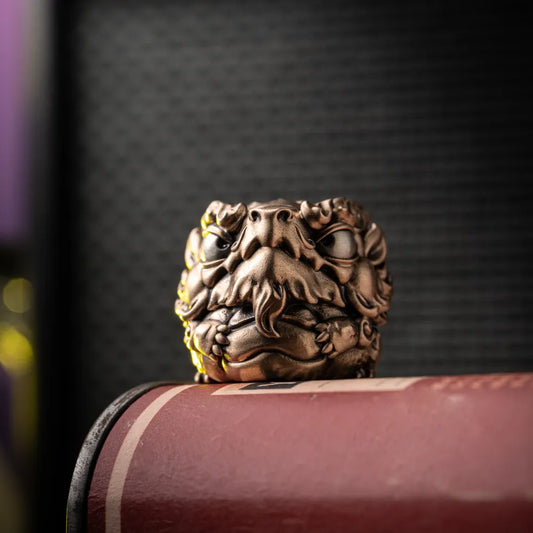 Azure Dragon Figurine Details 02