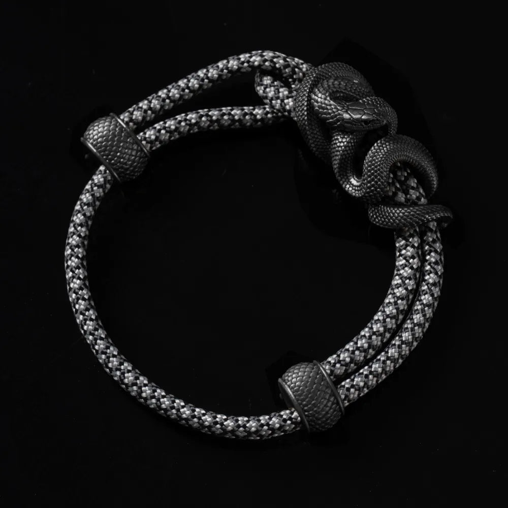 Black Mamba Rope Bracelet