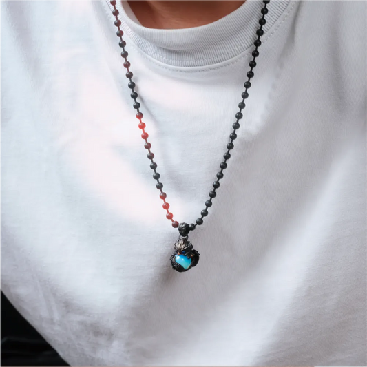 Blackened Mini Griffin Pendant Details 02