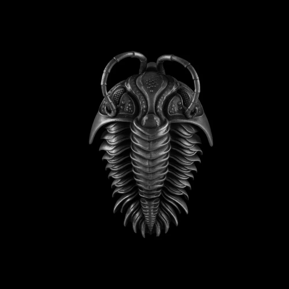 Blackened Trilobite Pendant Amazing Articulated Pendant COPPERTIST WU blackened-trilobite-pendant-amazing-articulated-pendant-coppertist-wu