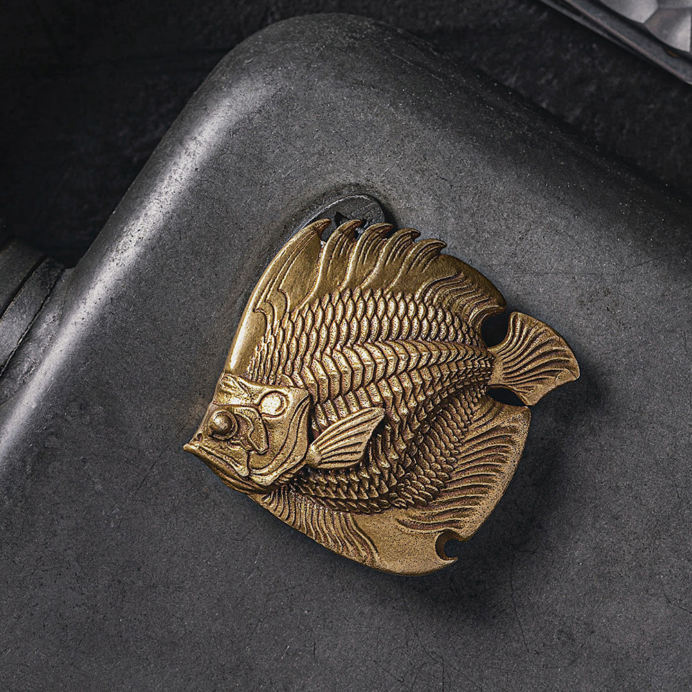 Brass Angelfish Letter Opener