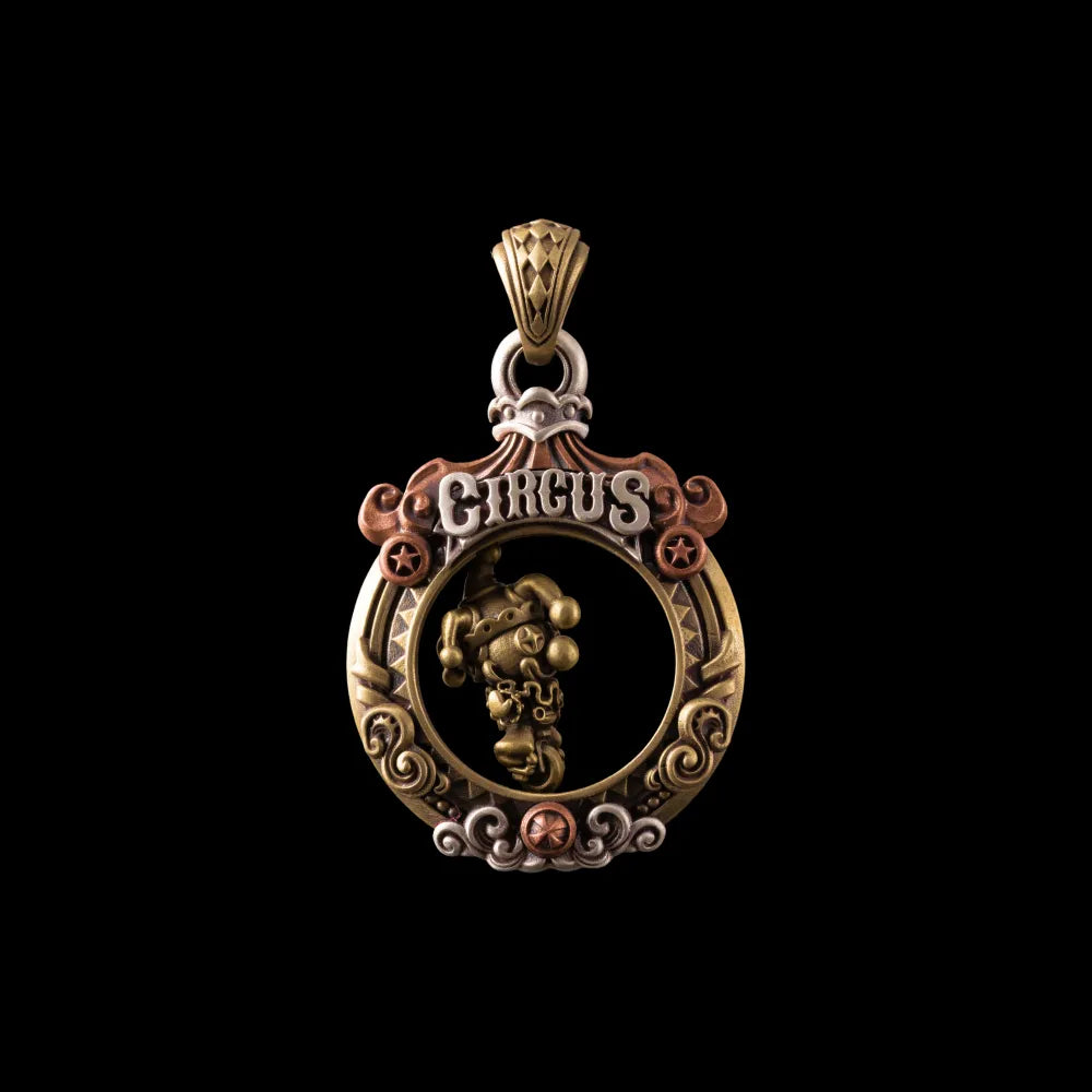 Brass Circus Pendant Only