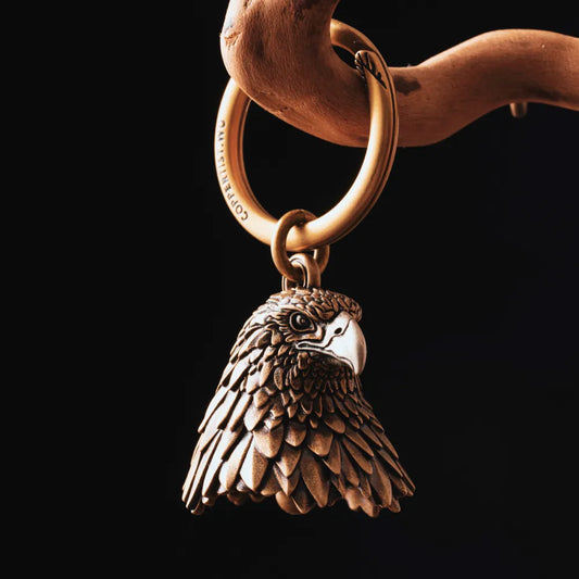 Brass Eagle Bell Details 03