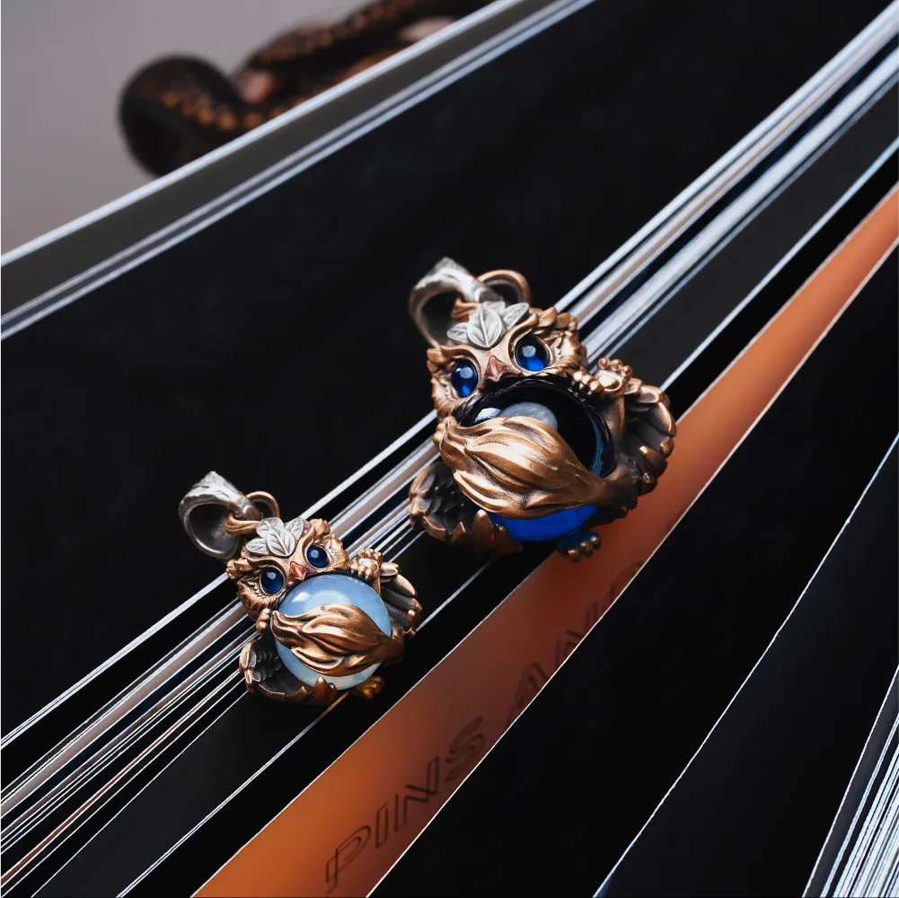 Brass Mini Griffin Pendant Details 08