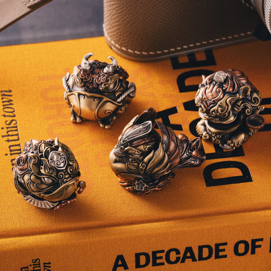 Brass Mini Pixiu Ornament Details 01