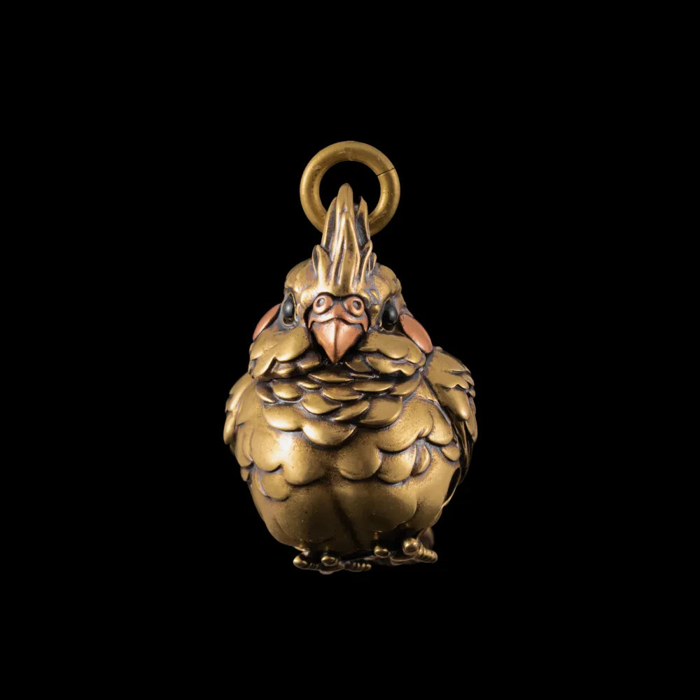 Brass Parrot Bell
