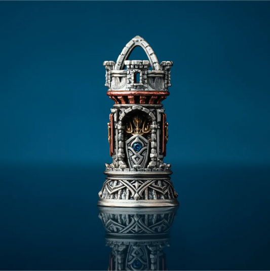 Brass Turning Keep Pendant Details 04