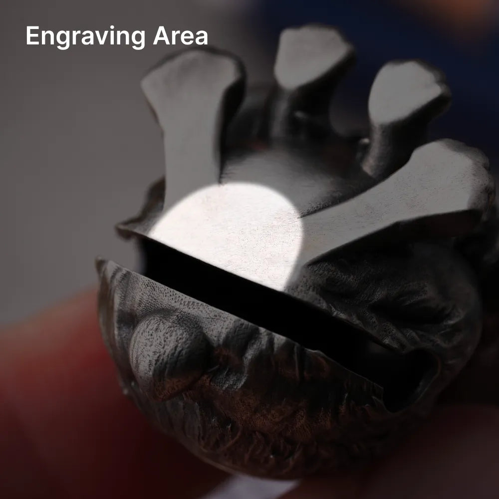 Bunny Bell Engraving Area