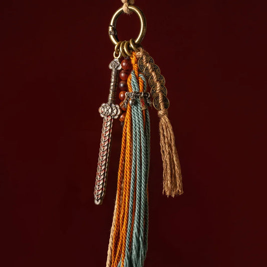 Coin Sword Relic Keychain