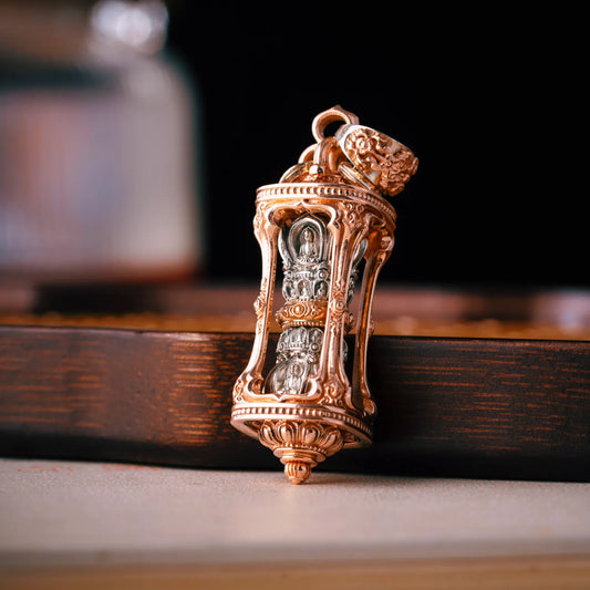 Rotatable Buddha Pendant