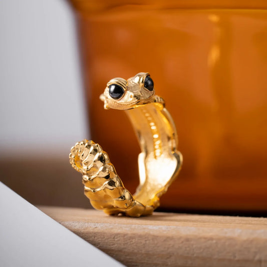 Knob Tail Gecko Ring