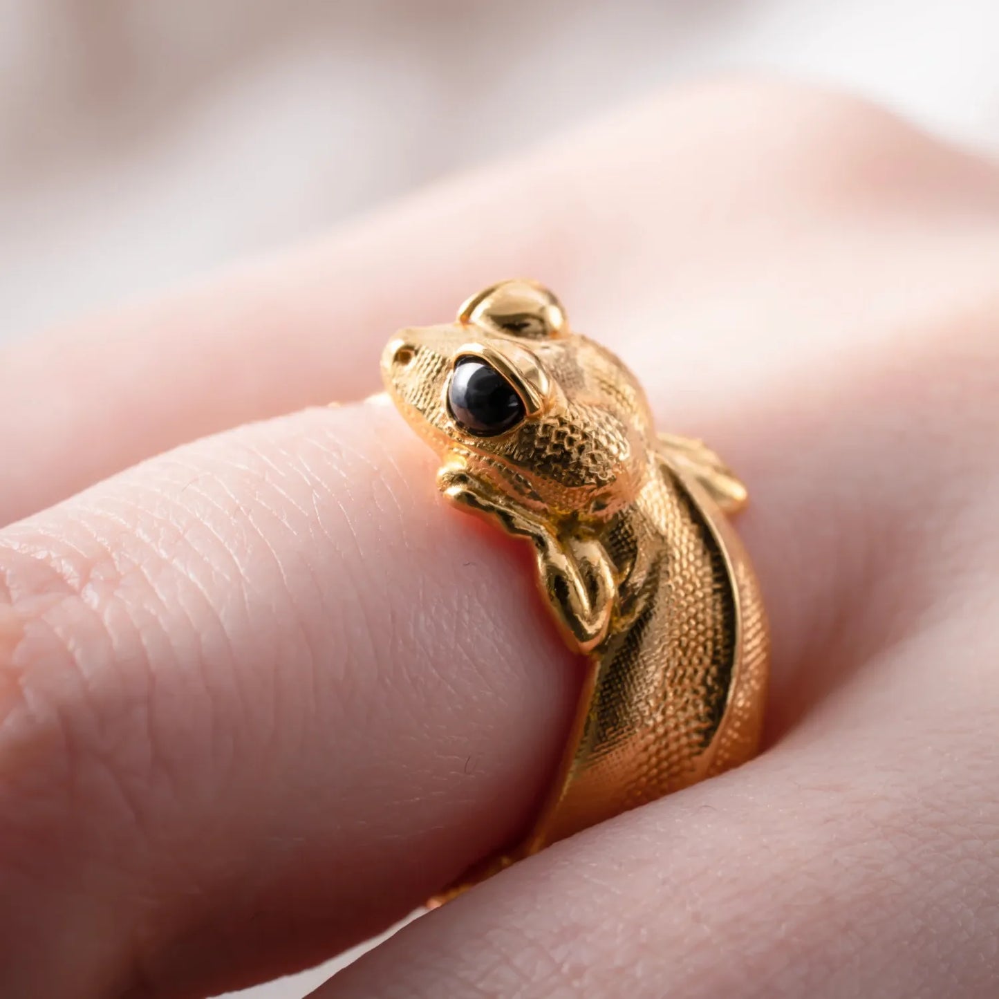 Knob Tail Gecko Ring