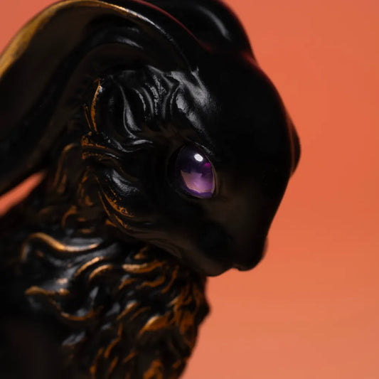 Customized Blacked Bunny Pen Holder details 11