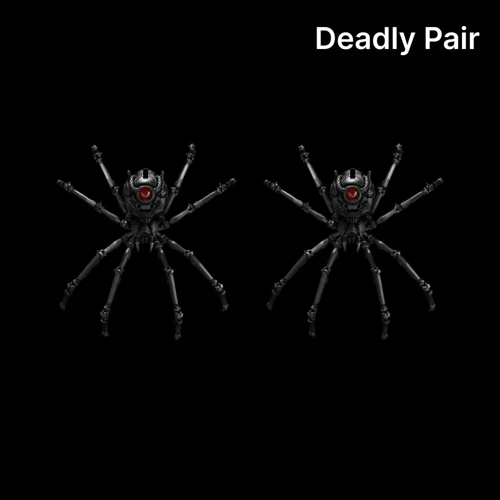 Customized Blackened Mechanical Widow Option Details