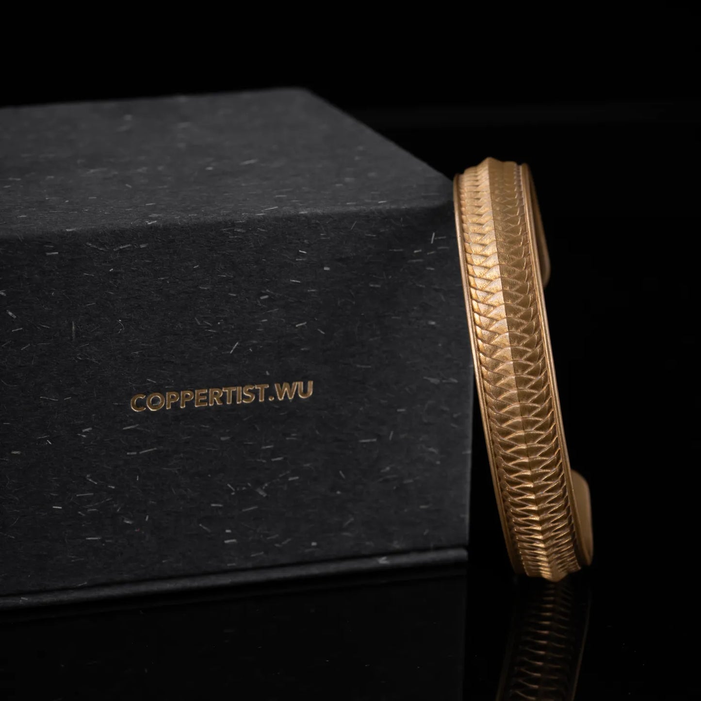 Snake Scale Cuff Bracelet