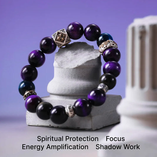 Customized Garuda‘s Tiger Eye Guardian Bracele 02