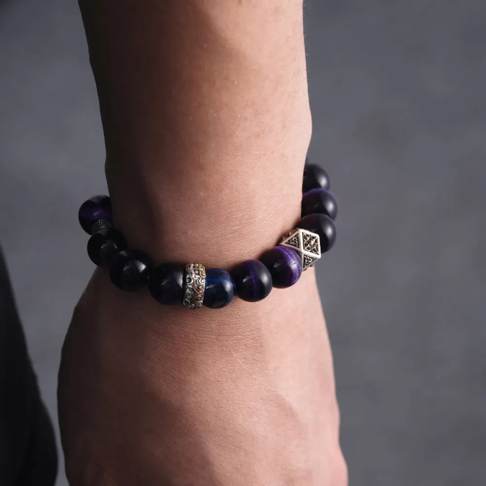 Customized Garuda‘s Tiger Eye Guardian Bracele 03