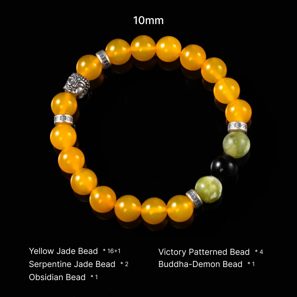 Customized Golden Thought Bracelet Details 01