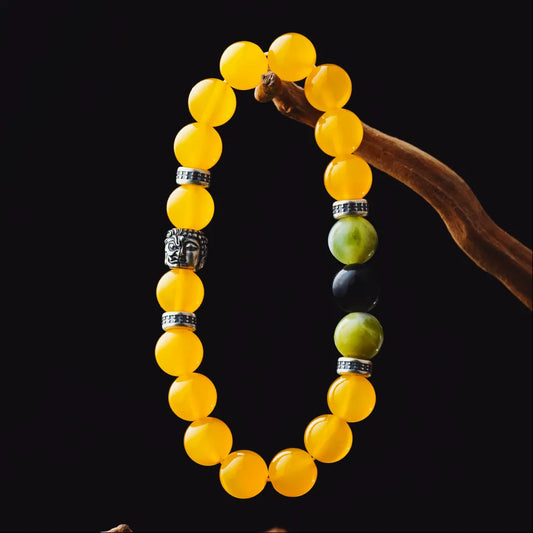 Customized Golden Thought Bracelet Details 04