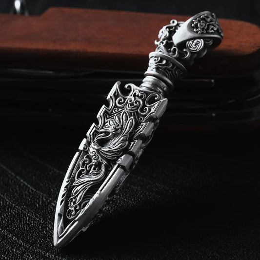 Customized Ox.Silver Arrowhead Capsule Pendant 2.0 Details 02