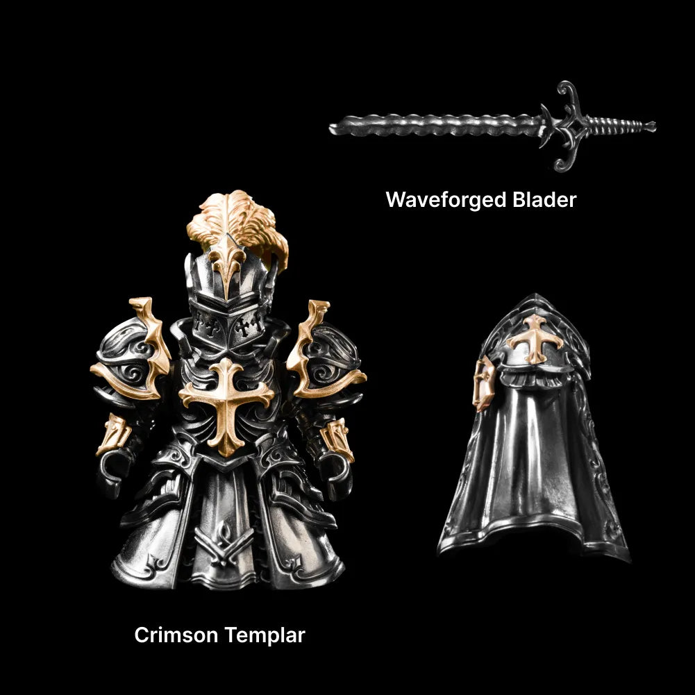 Crimson Templar クリムゾンテンプル騎士団 金属ミニフィギュア