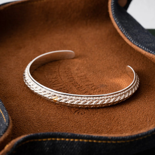 Customized Silver Dragon Scale Bracelet