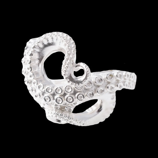 Customized Silver Octopus Rings