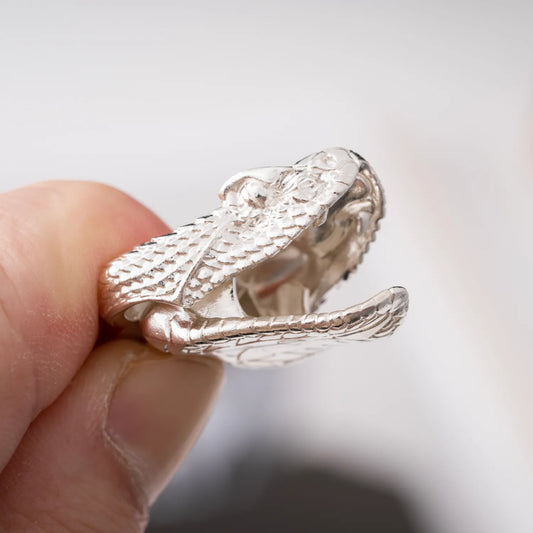 Rattlesnake Clip Pendant