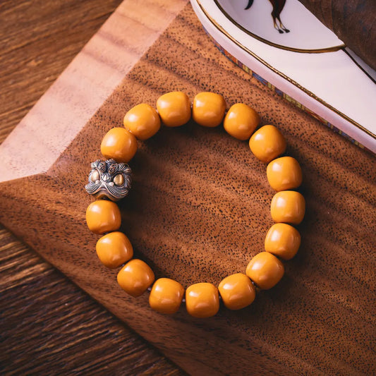 Dancing Lion Bead Bracelet Details 02