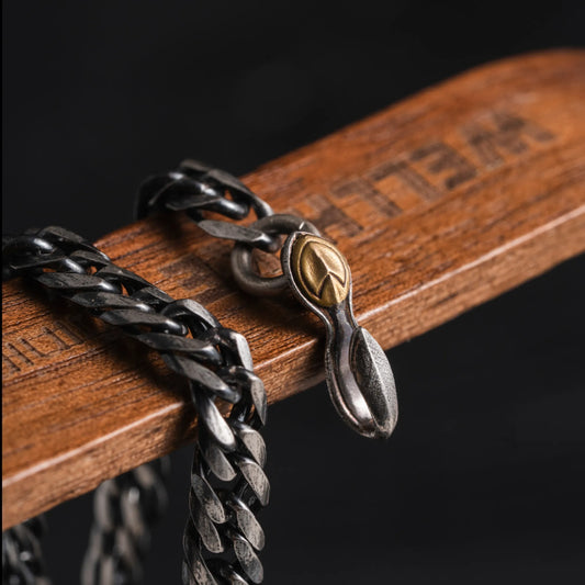 6mm Dragon Scale Cuban Link Bracelet Details 06