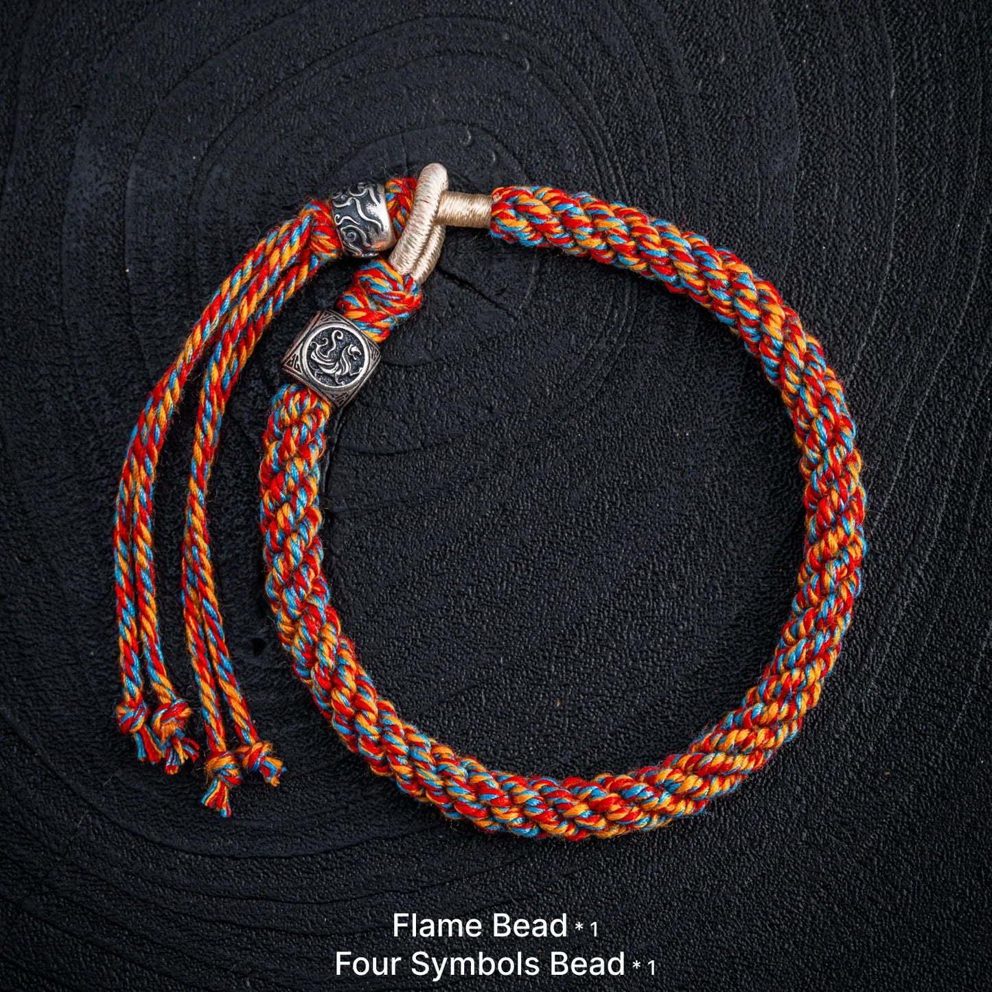 Four Symbols Bead Bracelet Style Option 4