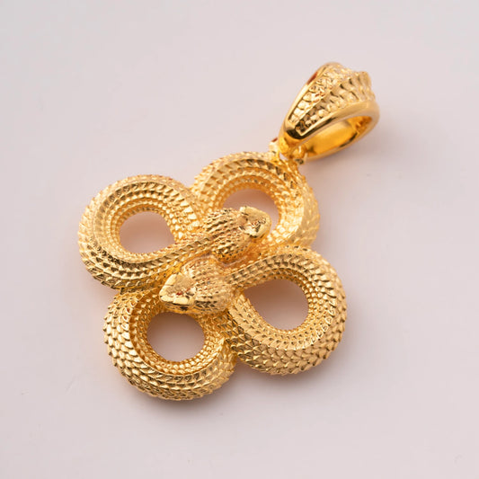 Double Snake Pendant