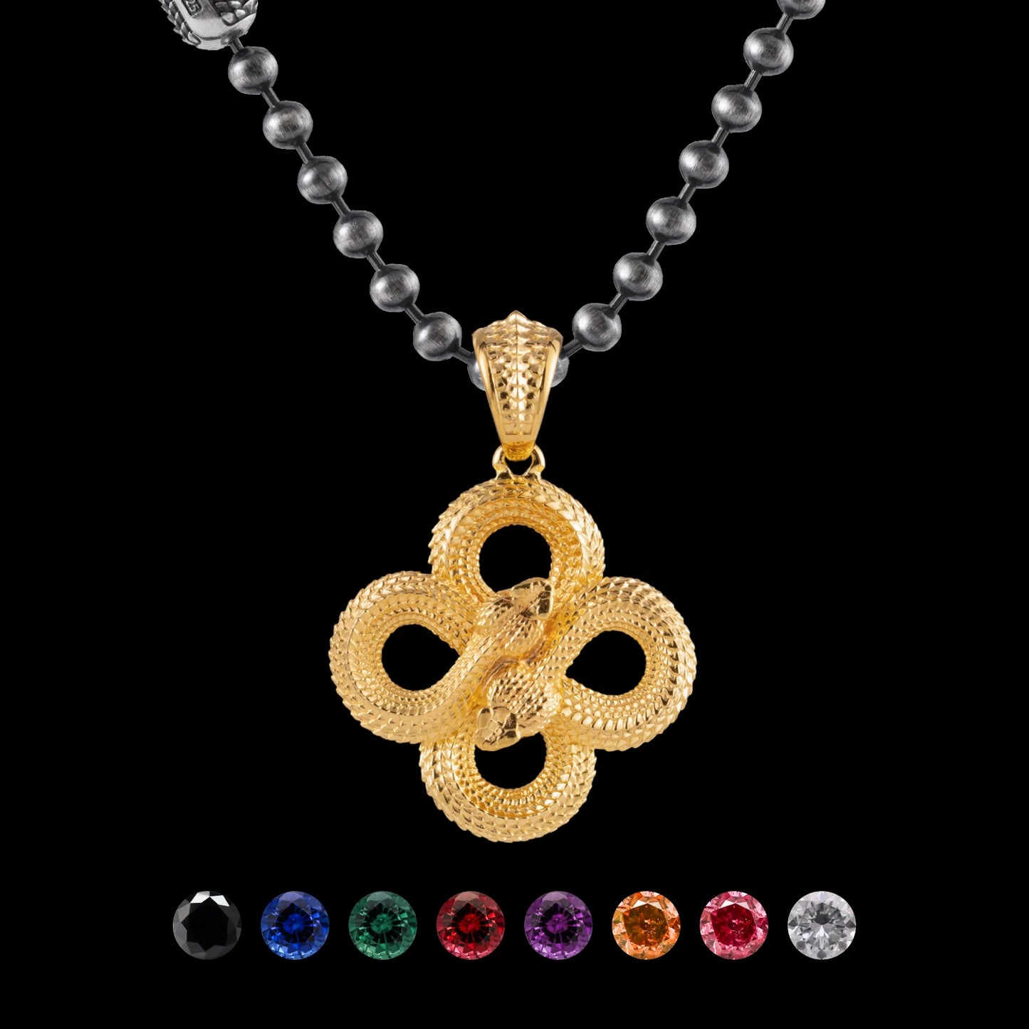 Double Snake Pendant