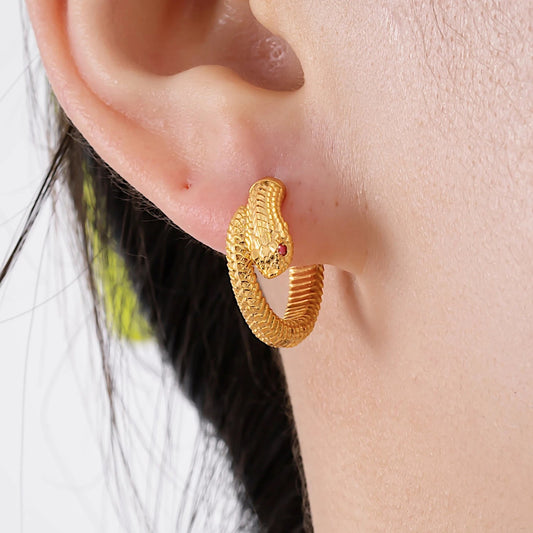 Hognose Snake Earrings