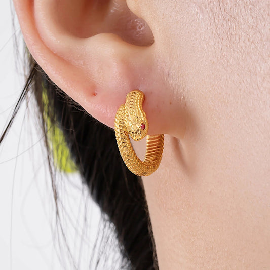 Hognose Snake Earrings