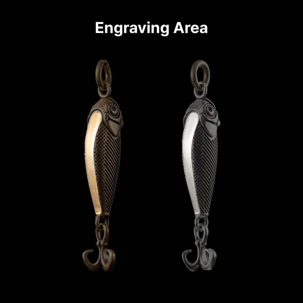 Lure Capsure Pendant Engraving Area