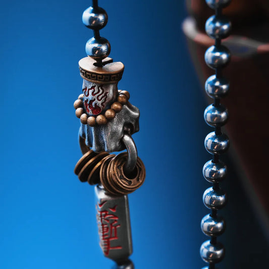 Materbade Talisman Ball Chain Bracelet Details 04