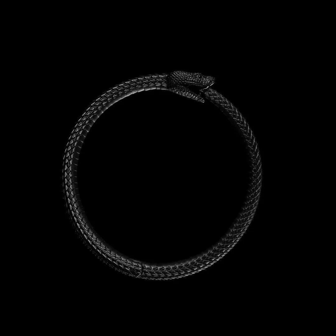 Ouroboros Bracelet#Black