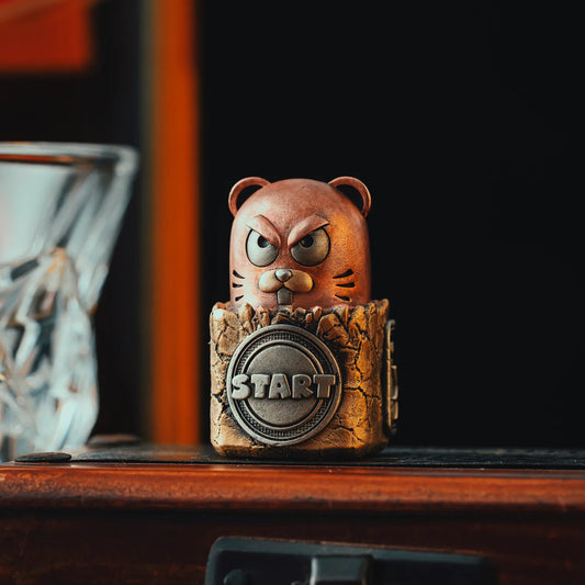 Brass Mole Fidget Toy Details 08