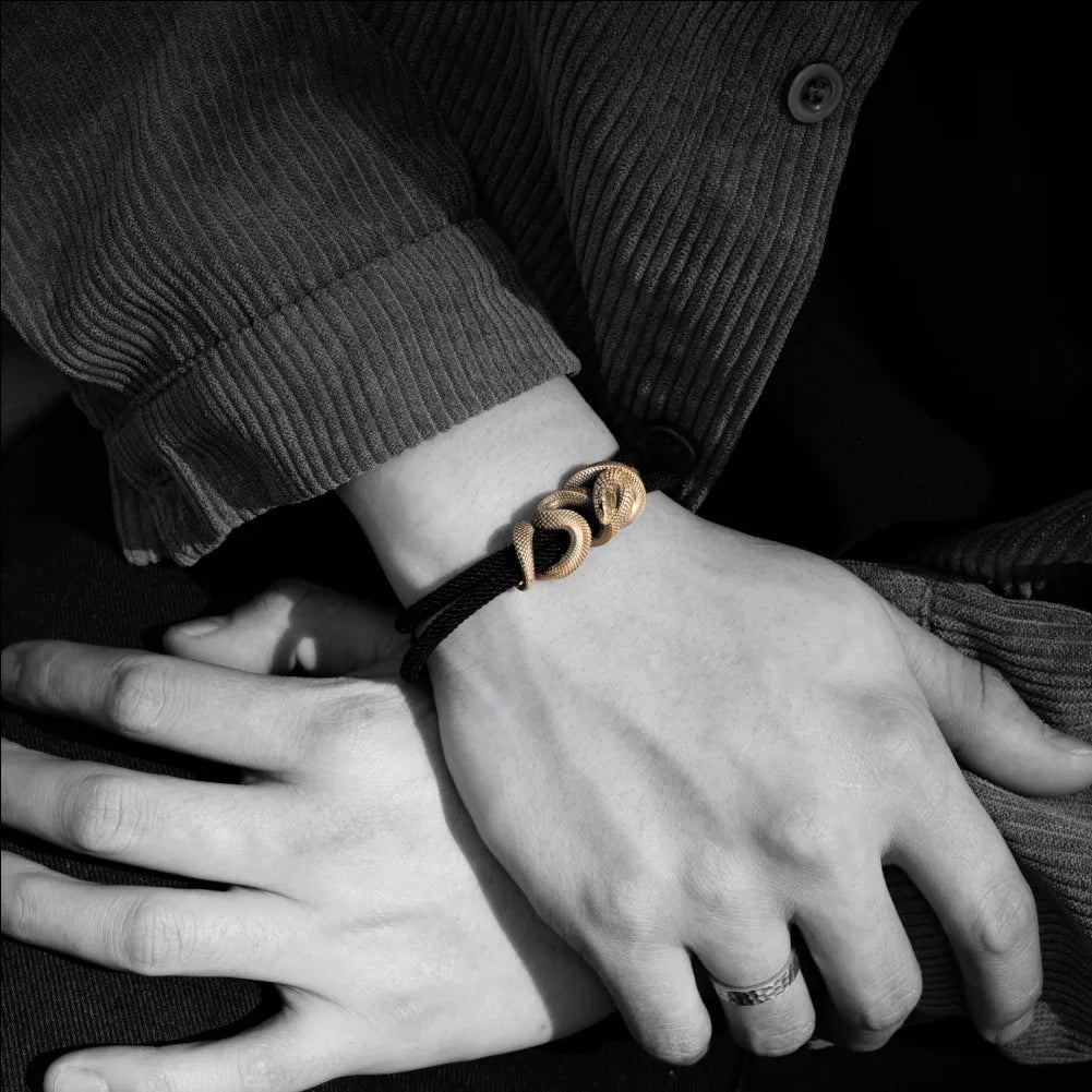 Black Mamba Rope Bracelet