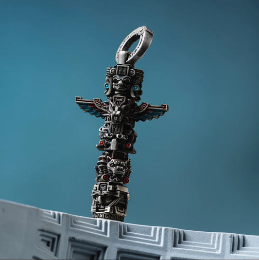 Mayan Totem Pendant