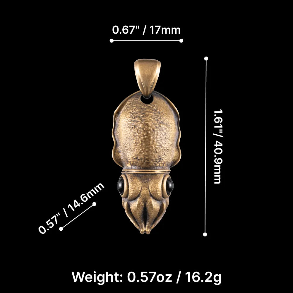 Cuttlefish Box Opener Pendant