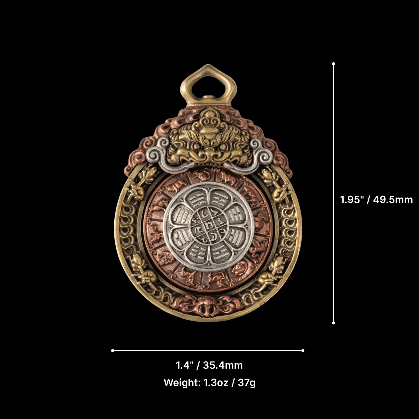 Nine Palace Bagua Pendant Parameter