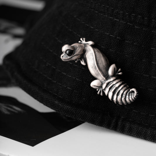 Knob Tail Gecko Brooch